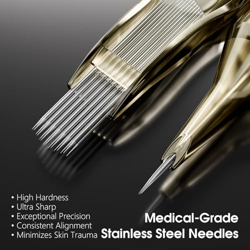 Premium 5RL Disposable Tattoo Needles Cartridges - 20 Pack