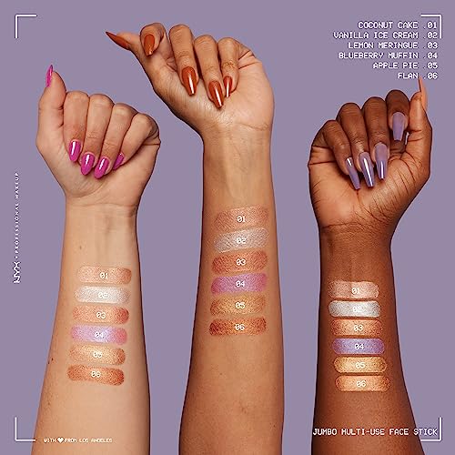 NYX Jumbo Multi-Use Face Highlighter Stick - Vanilla Ice Cream