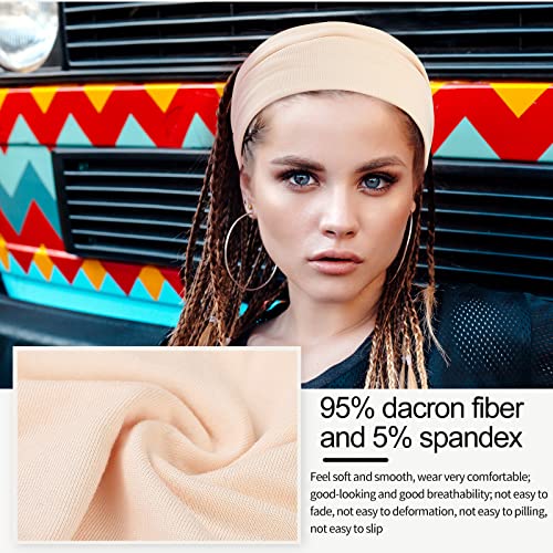 Panleding 12-Pack Stretchy Headbands for Women, Yoga & Sports