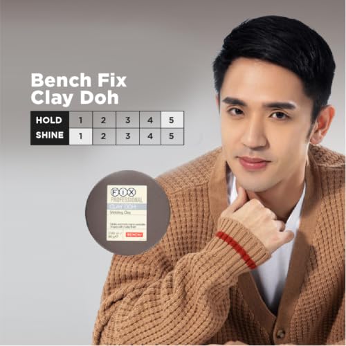 Bench Fix Hair Styling Clay Doh Gray 80g
