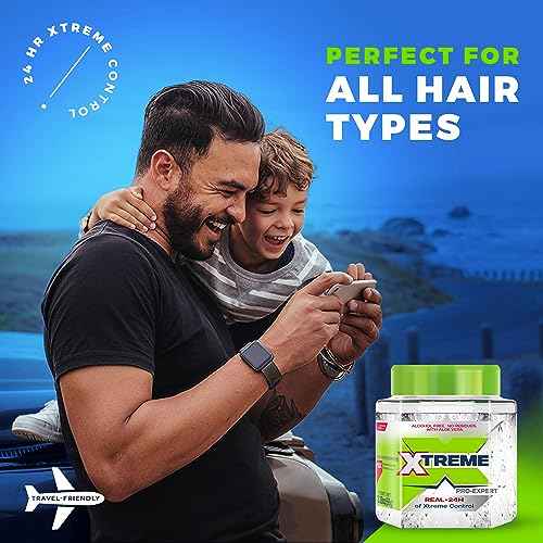 Xtreme Professional Hair Styling Gel, Clear, 10X Control Fixation Level, 8.81 oz, 3 Pack