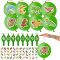 Lizard Party Favors Set: 48 Tattoos & 24 Punch Balloons