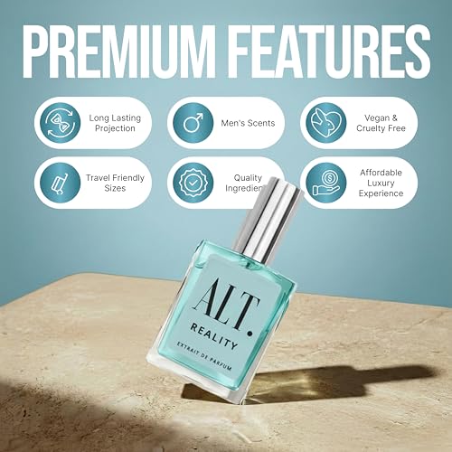 ALT. FRAGRANCES Reality Men's Citrus Ginger Extrait de Parfum 3.33 fl oz Travel Size