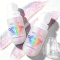 Holographic Roll-On Body Glitter Gel for Face, Hair & Body - 2PCS