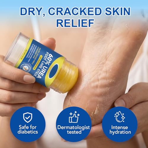60% Urea Foot Cream Stick with 2% Salicylic Acid for Dry Cracked Heels