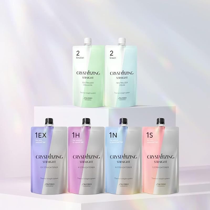 Professional Hair Rebonding Kit with Straightener & Neutralizer
