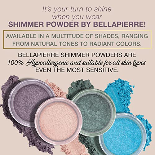 bellapierre Shimmer Powder | Paraben Free | Vegan & Cruelty Free | All Skin Types | 2.35g - Lava