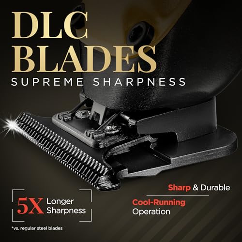Fagaci Professional Zero Gap Cordless Beard Trimmer for Men