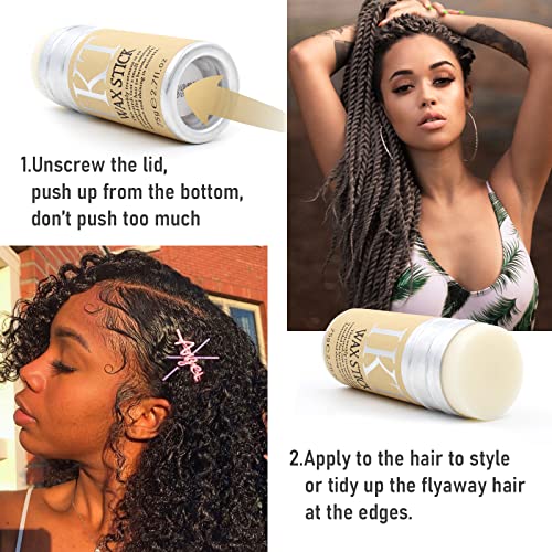SOVONCARE Hair Wax Stick for Flyaways – Slick Back, Non-Greasy (2.7Oz)