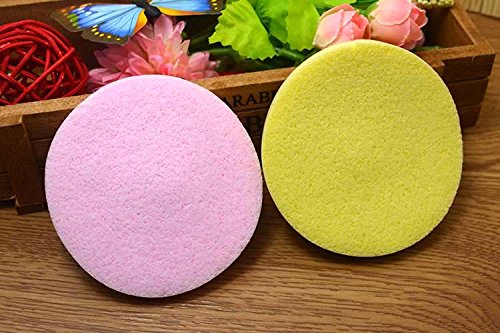 Huini Compressed Salon Spa Facial Cleansing Sponge Sticks, Natural (240 Count) (Pink) CD- 114 x 20