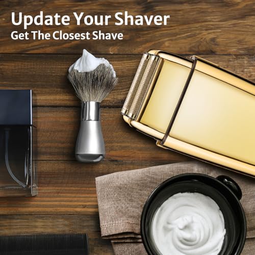 FXFS2 Foil Shaver Replacement Foil Compatible with Babyliss Foil Shaver FXFS2, Gold Color, 2Pack