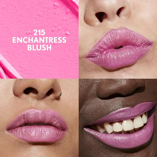COVERGIRL Clean Lip Color, Enchantress Blush, Satin Finish, Squalane, Avocado & Aloe, Carmine-Free, Non-Drying, 0.12oz (Pack of 2)