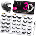 Eliace 3D Mink Lashes 15 Pairs Mixed Styles Natural Fluffy
