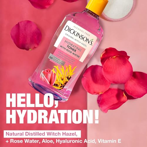 Dickinson's Alcohol-Free Witch Hazel Hydrating Toner, 16 Oz