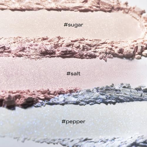 glow seasoning highlighter | luminous loose-powder highlighter | ultra-fine particles for pore-blurring smooth skin | precision seasoning jar for controlled application | 0.11 fl oz ¡¿ 3 ea