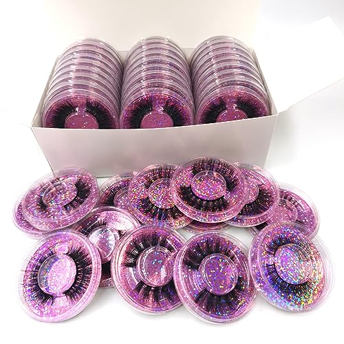 Eyelashes Wholesale Natural Look False Lashes 3D Fluffy Eyelashes Bulk 10 Styles(50 pairs)