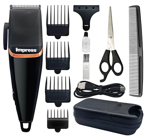 Impress Cordless Hair Clipper Kit | 12-Piece with USB-C Charging