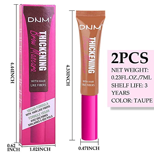 Kaely Thickening Tinted Eyebrow Gel Mascara - Waterproof, Auburn