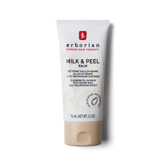 Erborian Erborian - Milk & Peel Balm - 2-In-1 Make-Up Remover and Face Cleansing Balm - Korean Skin Care - 2,3 oz, 2.3 fl. oz.