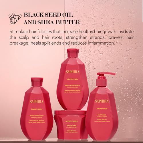 Mineral Hair Care Kit – Shampoo, Mud & Curl Cream