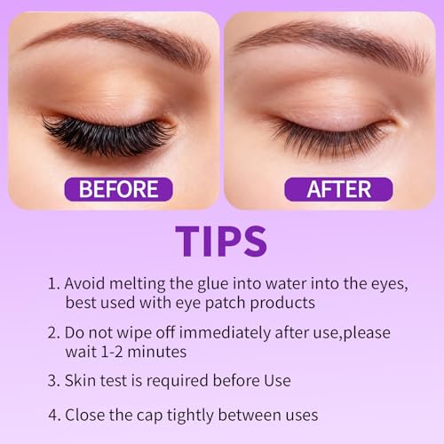 Gentle Lash Cluster Glue Remover - Quick-Dissolving 5ml Formula