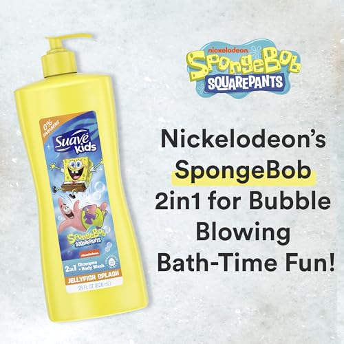 SpongeBob Tear-Free 2-in-1 Shampoo & Body Wash, 28 oz