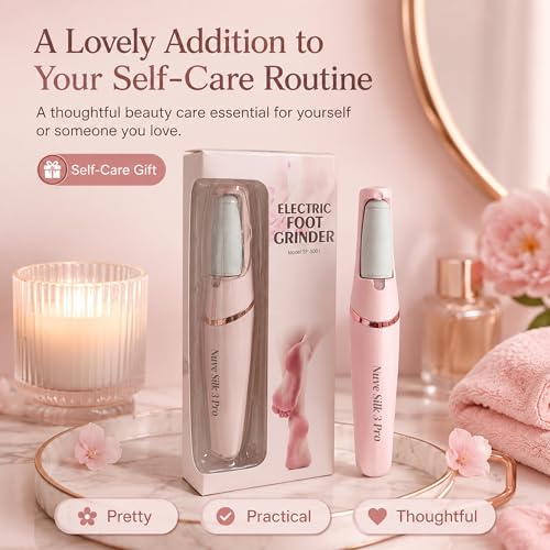 Nuve Silk 3 Pro Electric Callus Remover for Feet