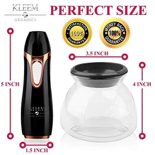 Kleem Electric Makeup Brush Cleaner Machine | Automatic Washer & Dryer