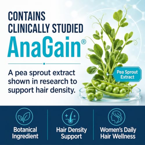 Eggagen Hair Growth Supplement for Women - AnaGain & Collagen