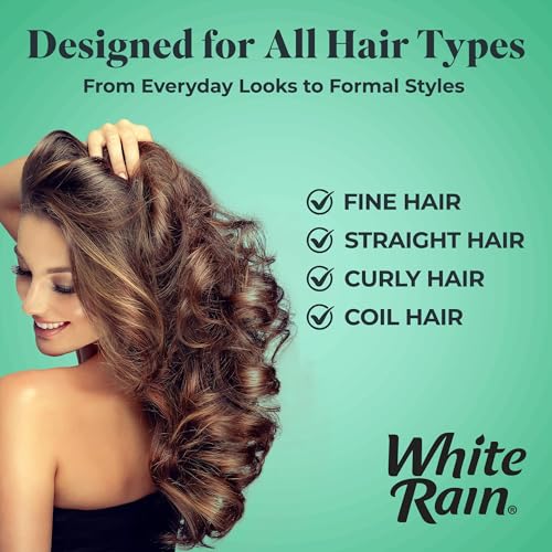 White Rain Hairspray Extra Hold Unscented, 7 oz (Pack of 6), Aerosol Hairspray for Women & Men, Humidity Resistant, Fragrance-Free, Non-Sticky, Finishing Hair Spray Extra Hold for All Hair Types