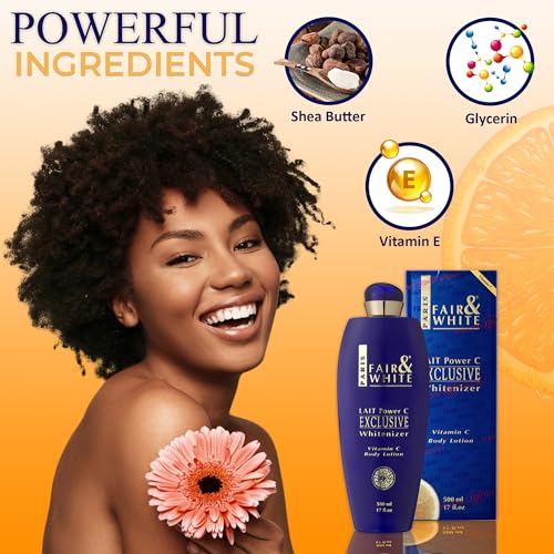 FAIR & WHITE Exclusive Body Lotion with Pure Vitamin C, 500ml / 17fl.oz