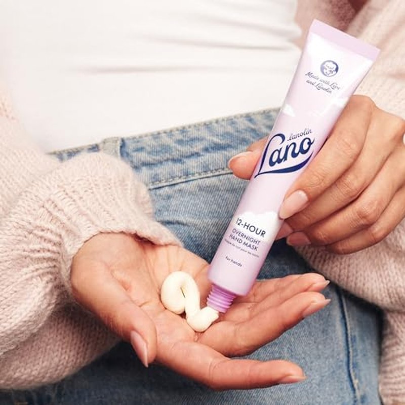 Overnight Hand Repair Mask - Lanolin & Ceramides Moisturizer