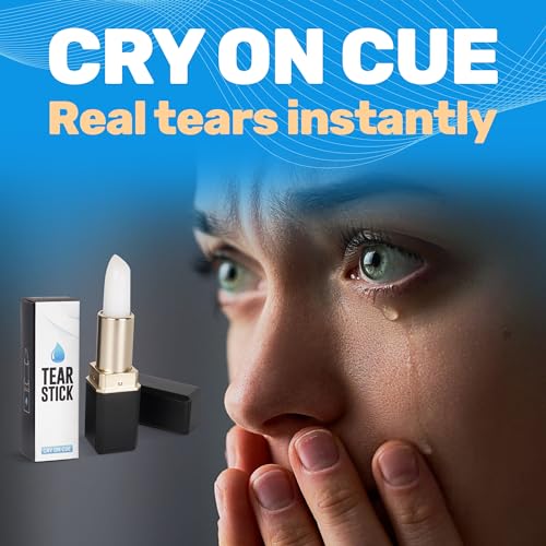 Tear Stick for Actors - Professional Crying Makeup (2 Pack)