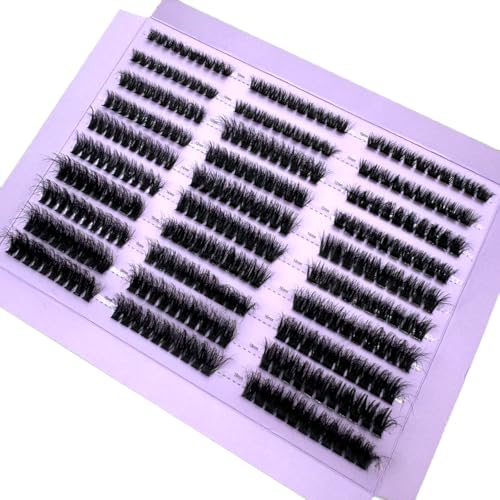 AMSDCN 14/16 Pairs Fluffy mix Lashes 10-25mm 3D Mink Lashes Long Thick Natural False Eyelashes Wholesale Lashes (SD-01)