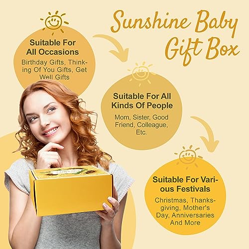 Get Well Soon Gift Basket for Women, 9pc Care Package