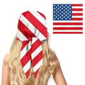 Silk-Like Satin Square Head Scarf for Women