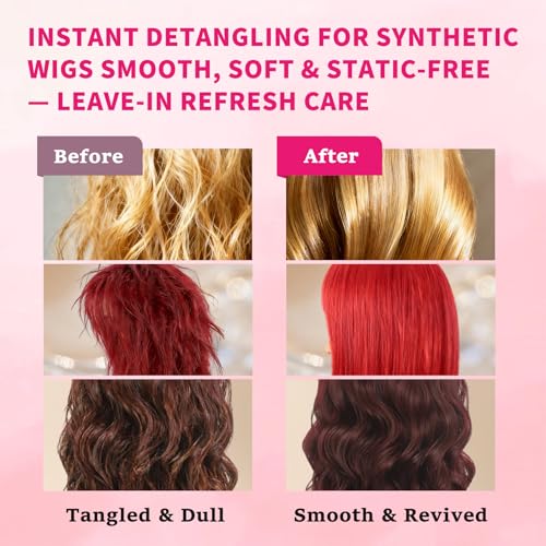 Synthetic Wig Leave-In Conditioner Spray - Keratin & Jojoba 5.07 oz