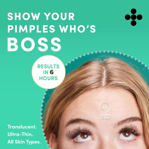 Dots for Spots Pimple Patches For Face - Fast Acting, Translucent Hydrocolloid Zit Patches that Unclog Pores Korean Skin Care - Vegan, Cruelty Free - (60 count)