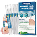 Maximum Strength Toenail Fungus Treatment Pen - 25% Undecylenic Acid, 4 Pens with Nail Files