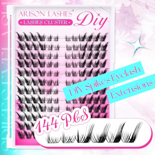 Wispy Manga Lash Clusters - Natural Spiky Eyelash Extensions
