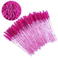 Pimoys 100 Pack Disposable Eyelash & Eyebrow Brush Applicators