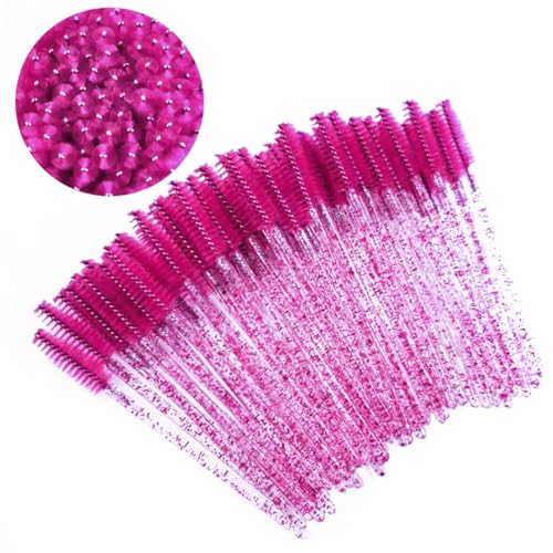 Pimoys 100 Pack Disposable Eyelash & Eyebrow Brush Applicators