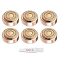 6 Pack Replacement Heads for Flawless Generation 2 Facial Hair Remover - Double Halo Blades