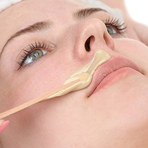 Whaline Wax Spatulas 800 Packs Small Wooden Waxing Applicator Sticks Face & Eyebrows Hair Removal Sticks