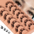 D Curl Cluster Lashes - 56pc Fluffy Wispy Eyelash Extensions