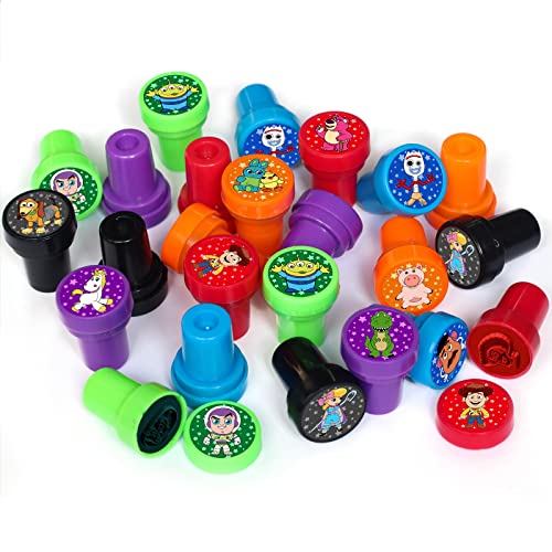 24 Toy Inspired Story Themed Stampers for Birthday Parties