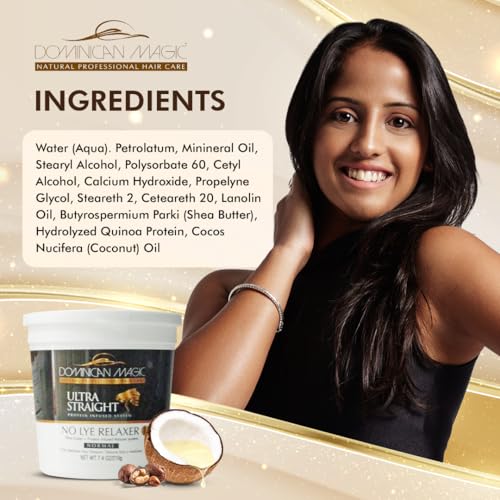 Dominican Magic No-Lye Hair Relaxer | 7.4oz Normal Strength