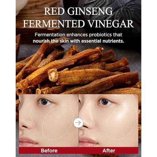 Bonyongo Red Ginseng Vinegar Eye Cream ? Anti Aging Eye Treatment Cream for Youthful Radiant Skin - Wrinkle Improvement with Fermented Red Ginseng - Korean Skincare, 1.01oz.