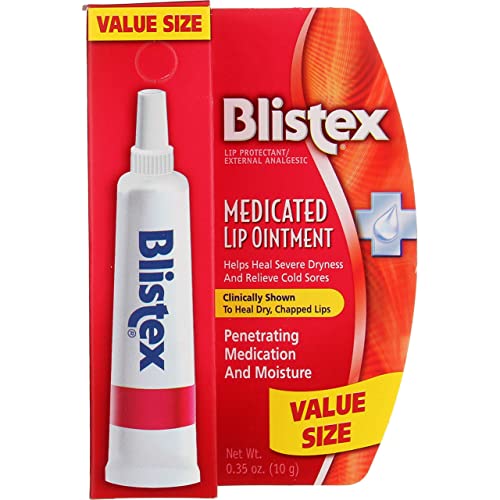 Blistex Lip Medicated Ointment, 0.35 oz (Bundle of 5)