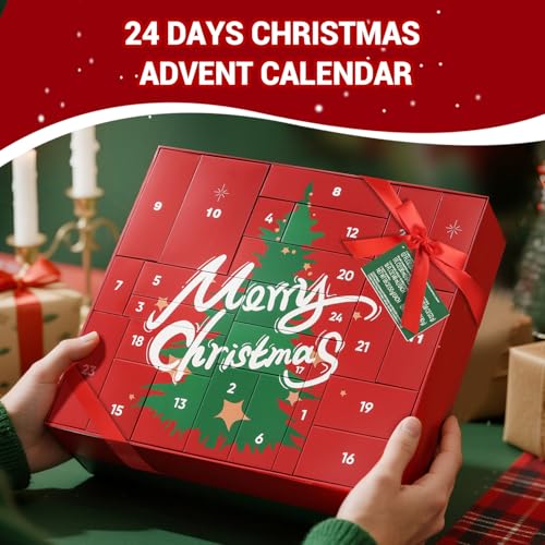BODY & EARTH 2026 Men’s Advent Calendar with Beard & Skin Care Surprises